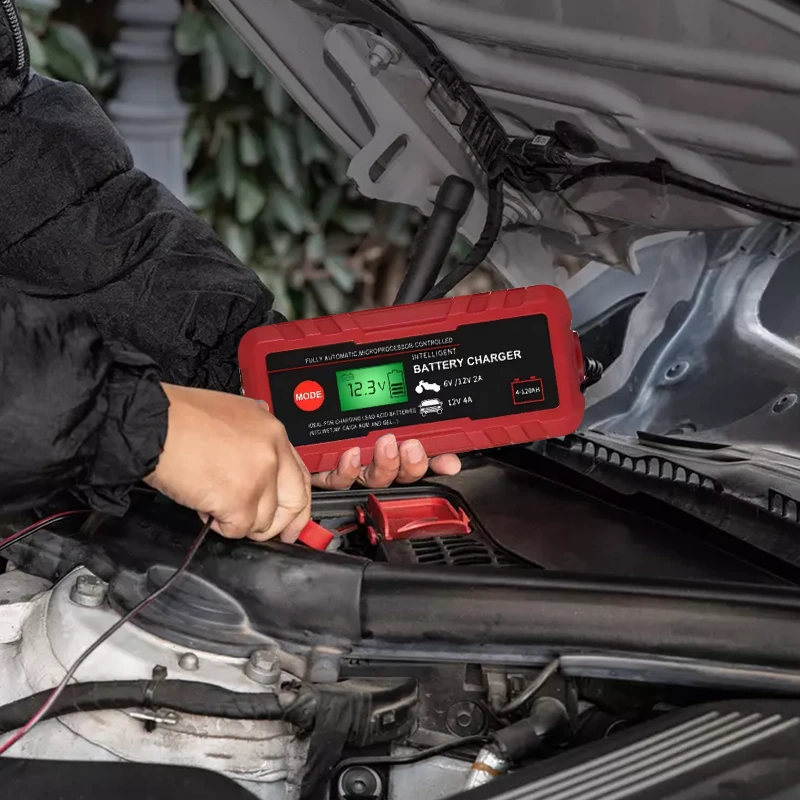 कार बैटरी चार्जर